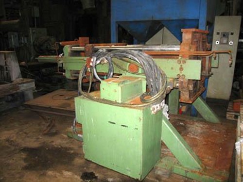 Kokillengießmaschine BÖCKLE / SPRÖTZE für Aluminium, kippbar